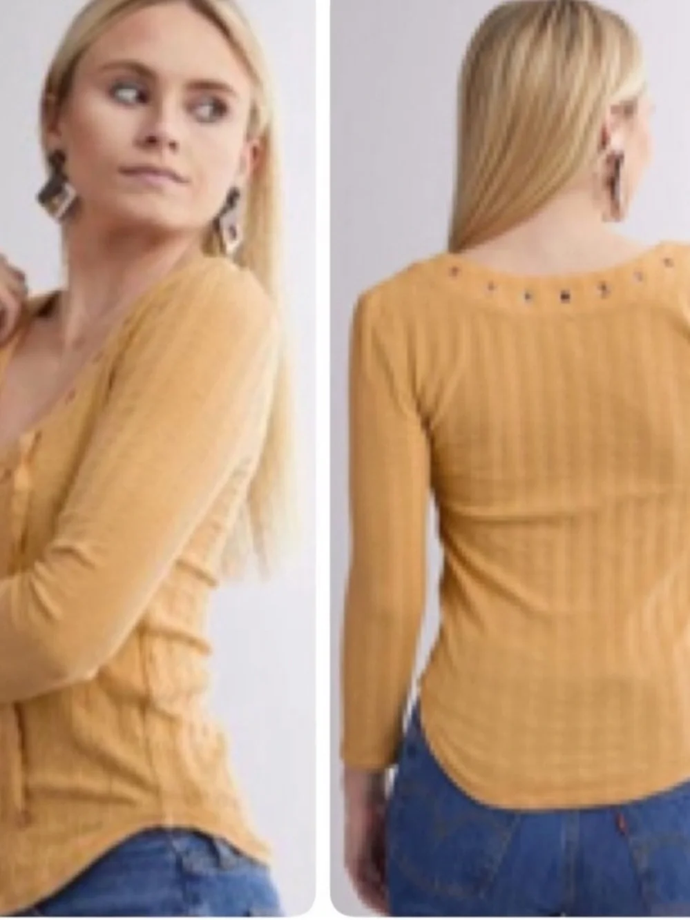 Free People ICE COLD TOP SIZE LARGE